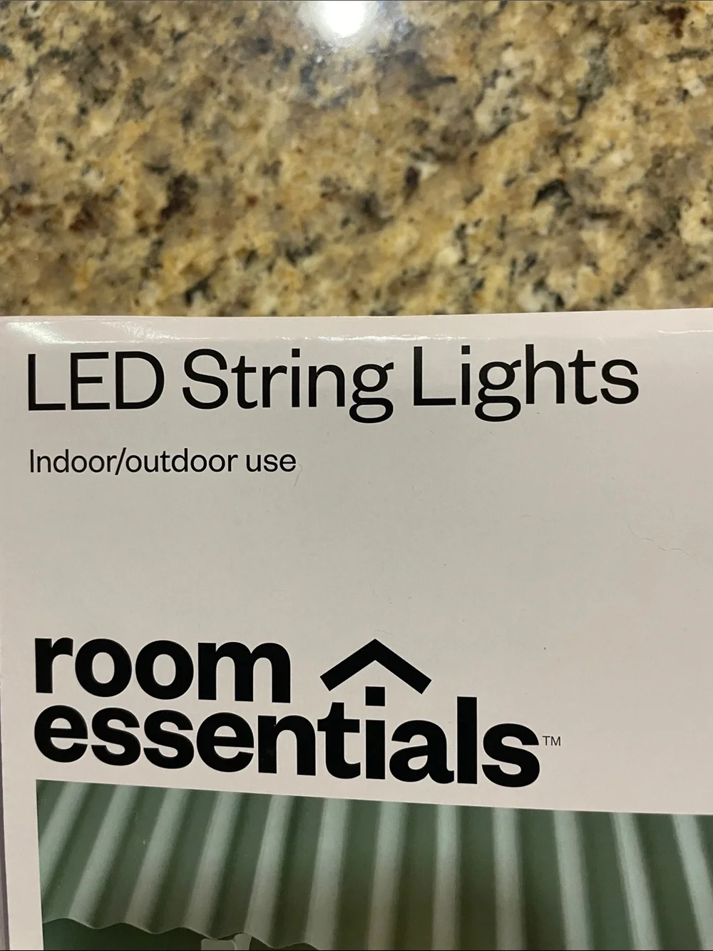 room essentials Warm White Bulb String Lights